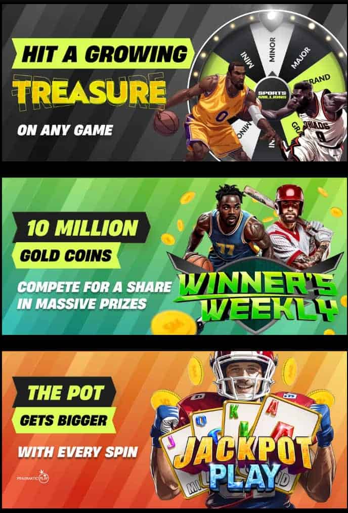 Sports Millions promotions